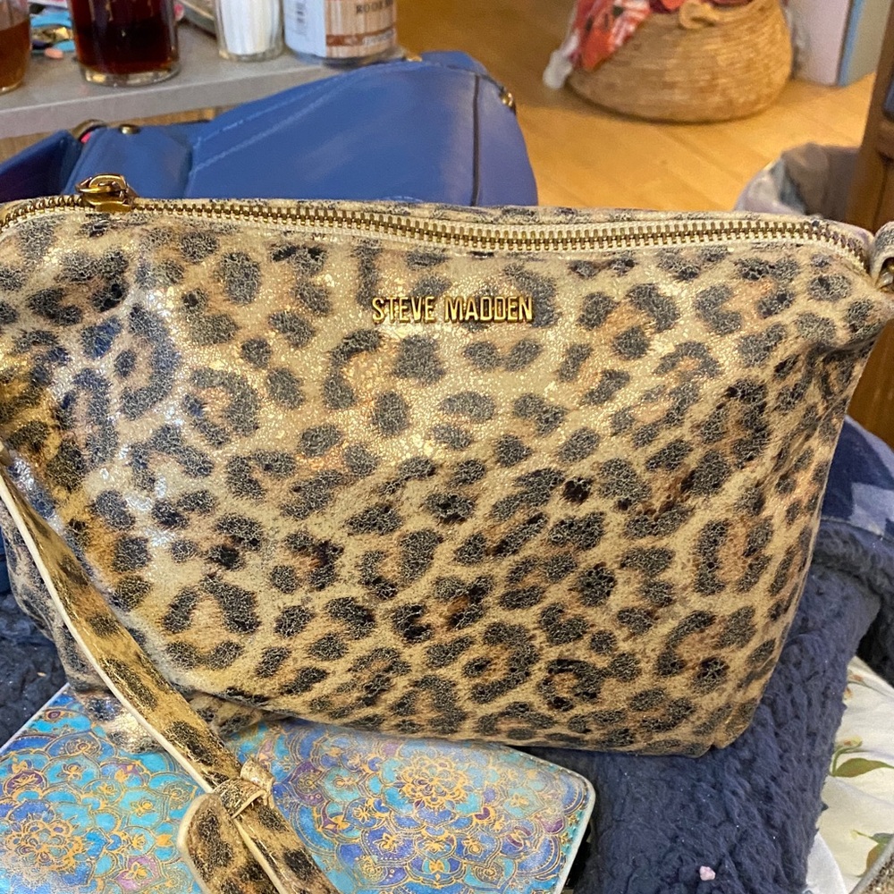 Steve Madden Animal Print Crossbody Bag New no tags
